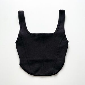 Babaton Sculpt Knit Bustier Tank